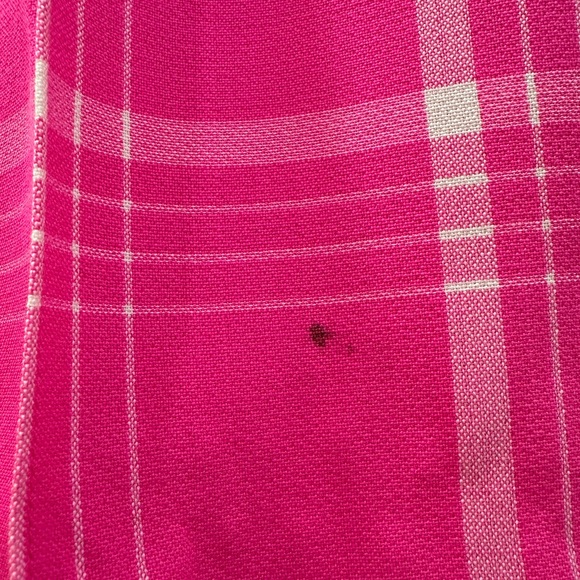 Fendi Hot Pink Plaid Pants Gigi Hadid - Picture 5 of 12